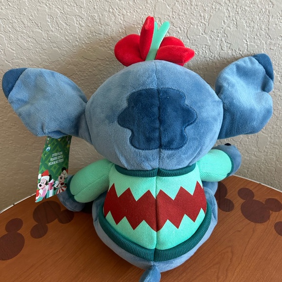 Disney Lilo & Stitch Holiday Plush.  14 inch Stitch - Picture 3 of 5